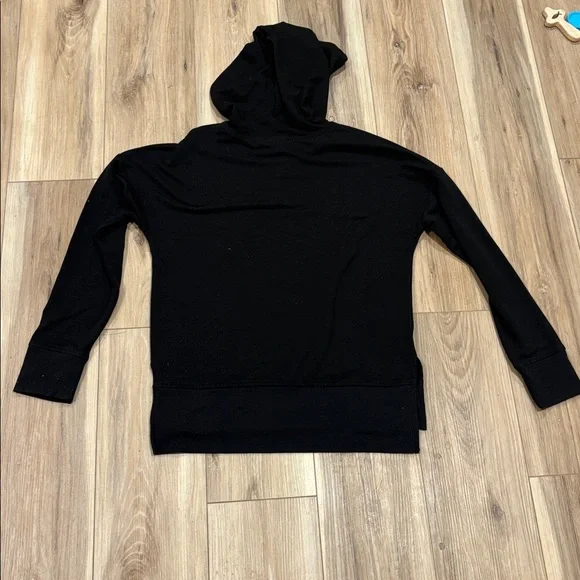 Adrienne Vittadini Classic Black Hoodie - Picture 3 of 5